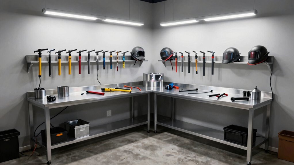 enhanced welding tool storage