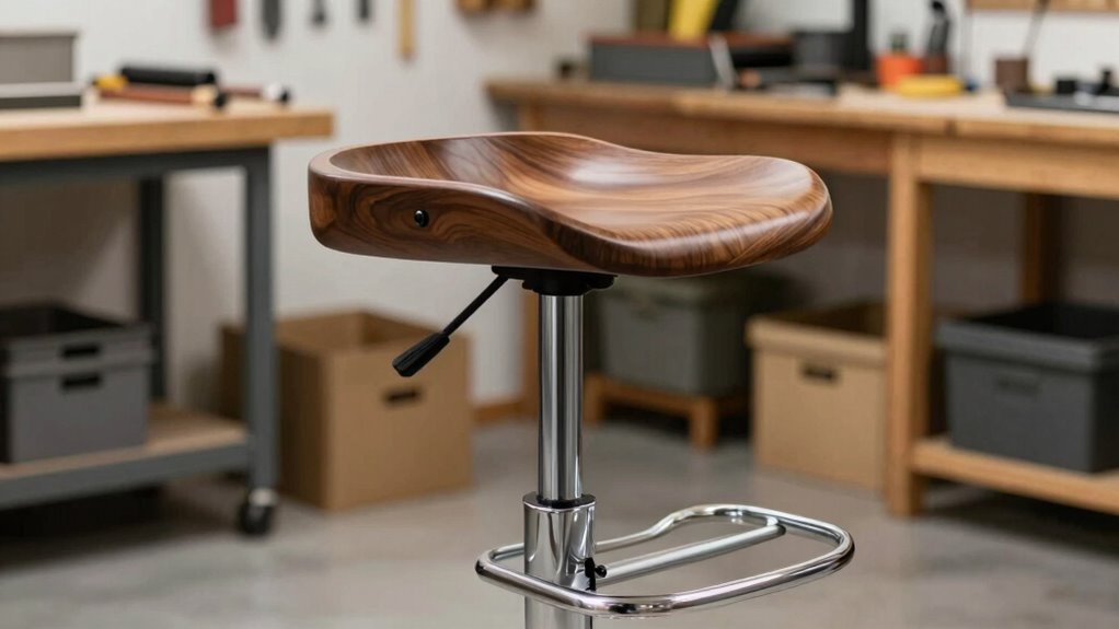 ergonomic durable shop seating