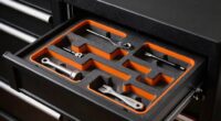 foam insert enhances organization