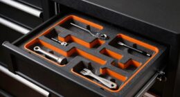foam insert enhances organization