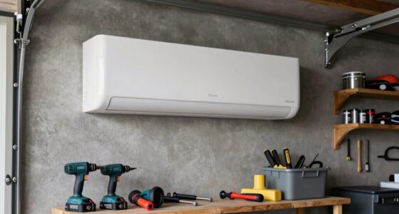 garage mini split installation