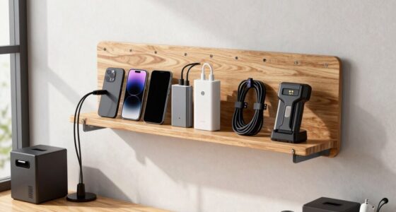 install safety charging shelf