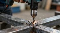 magnetic drill transforms steel work