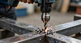 magnetic drill transforms steel work