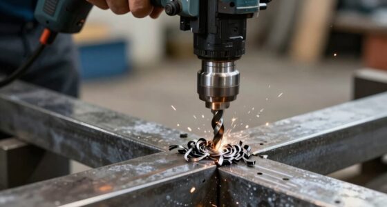 magnetic drill transforms steel work