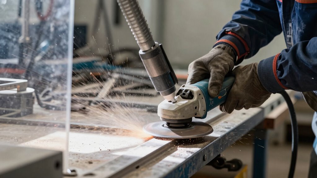 manage dust during work