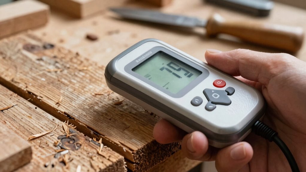 monitor wood moisture levels