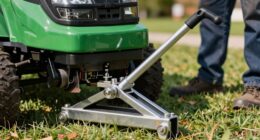 mower blade change difficulty
