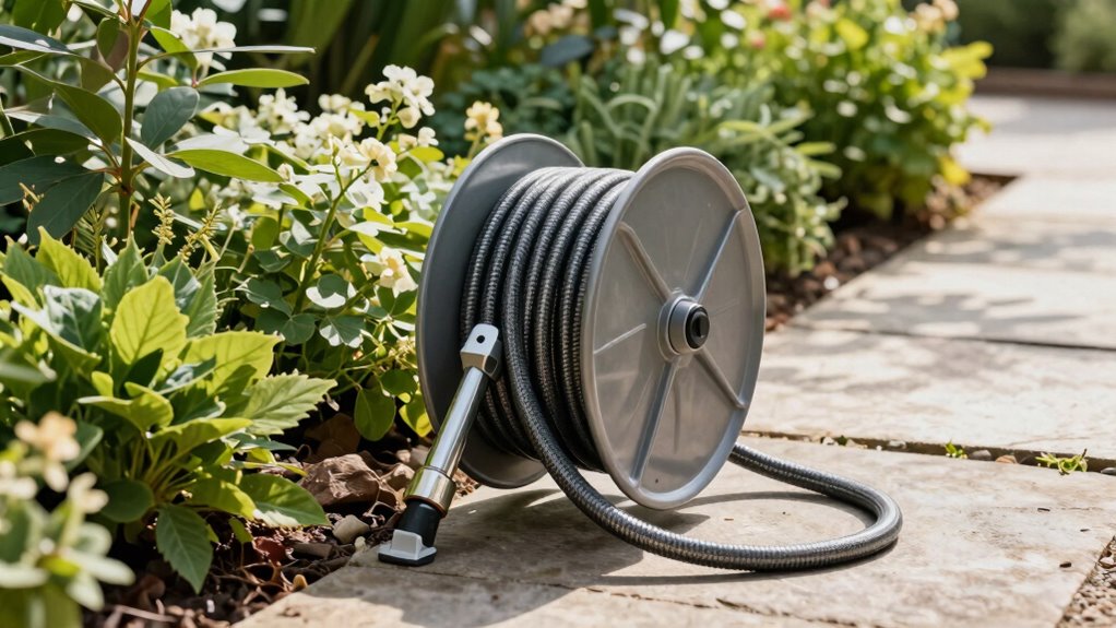 optimal hose reel placement and maintenance