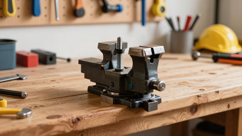 optimal vise mounting safety