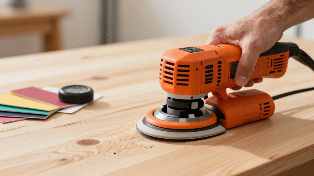 optimize sanding speed choices