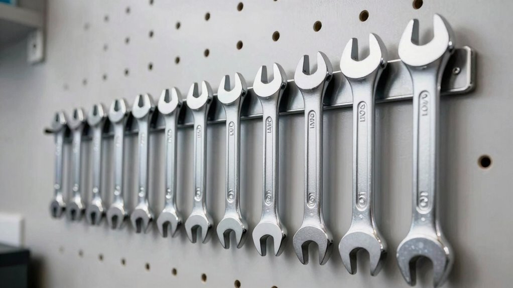 organize wrenches by size