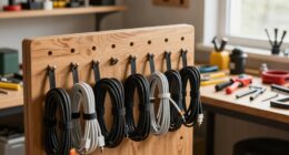 organized cord storage system