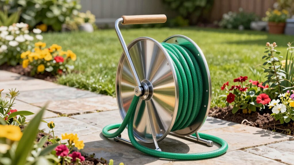organized efficient garden watering