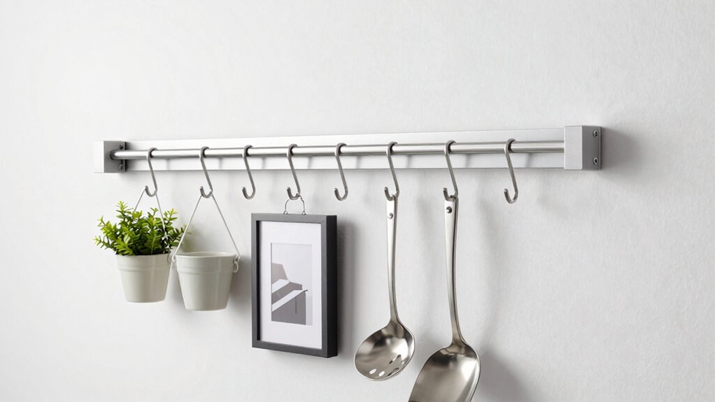 organized flexible wall storage
