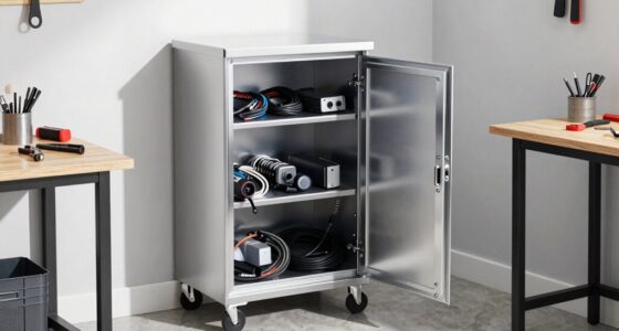 organized hygienic charging station