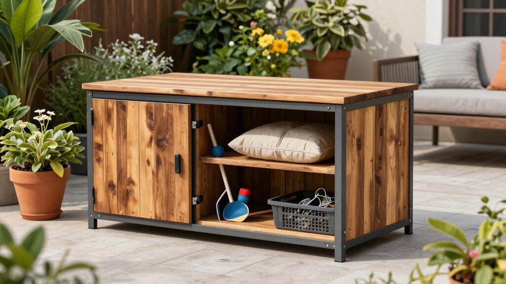 organized outdoor storage solutions