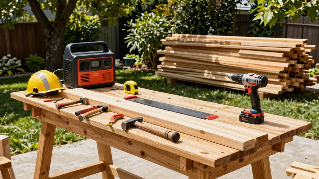 organized safety and tools