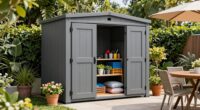 outdoor patio storage solution