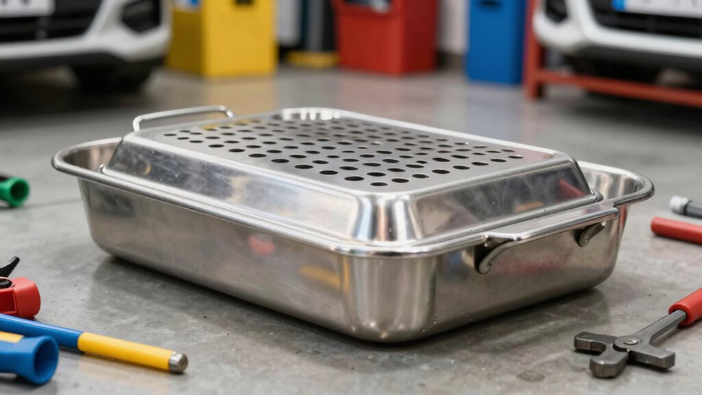 portable garage oil drain