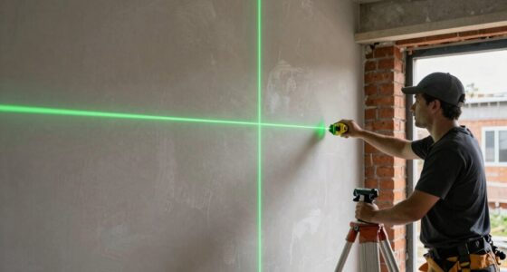 precise laser level usage