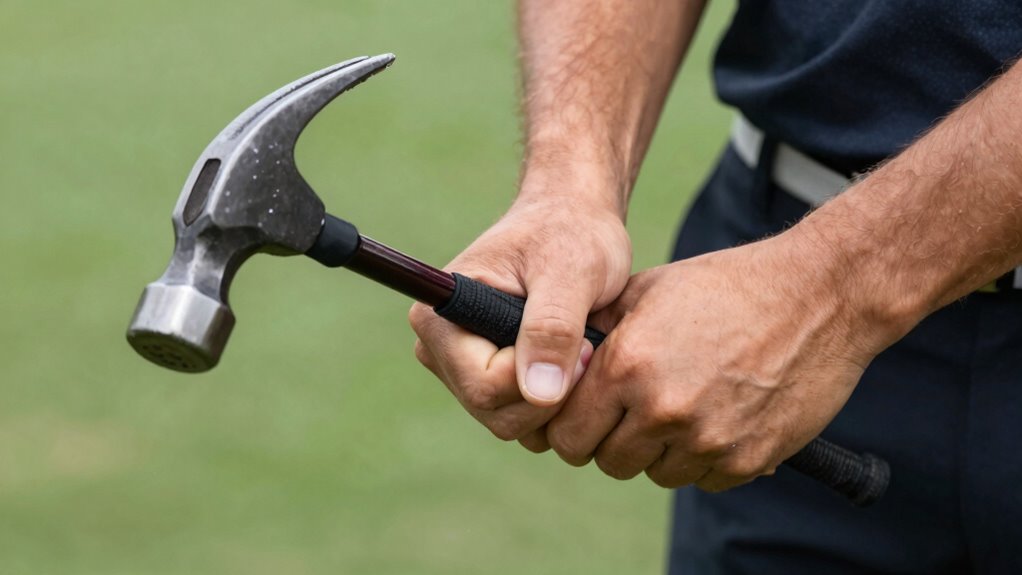 proper grip and wrist alignment