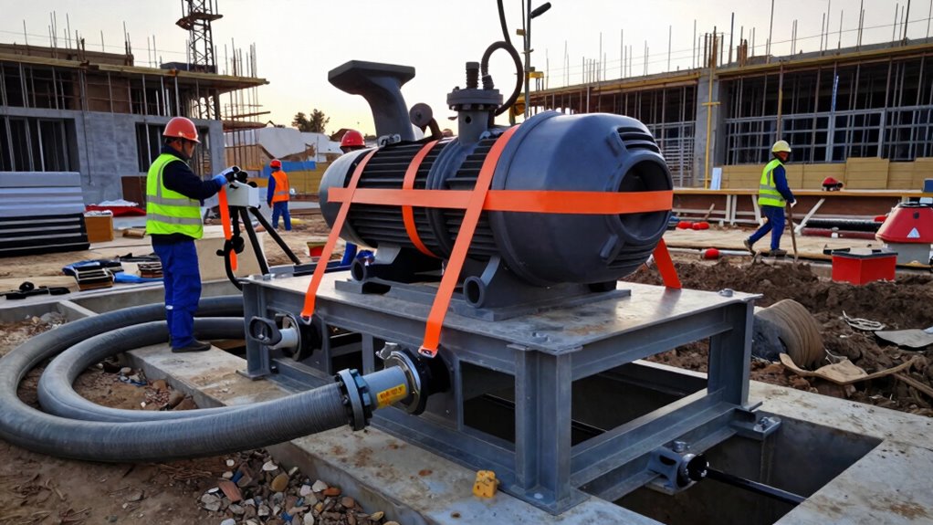 proper pump setup safety
