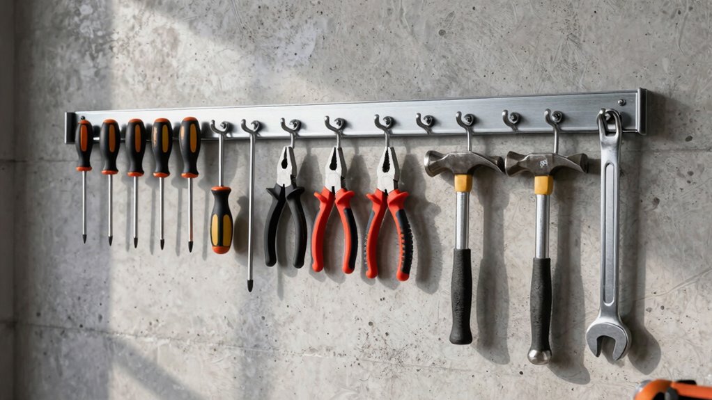 quick wall tool storage