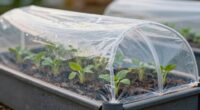 raised bed cover extension