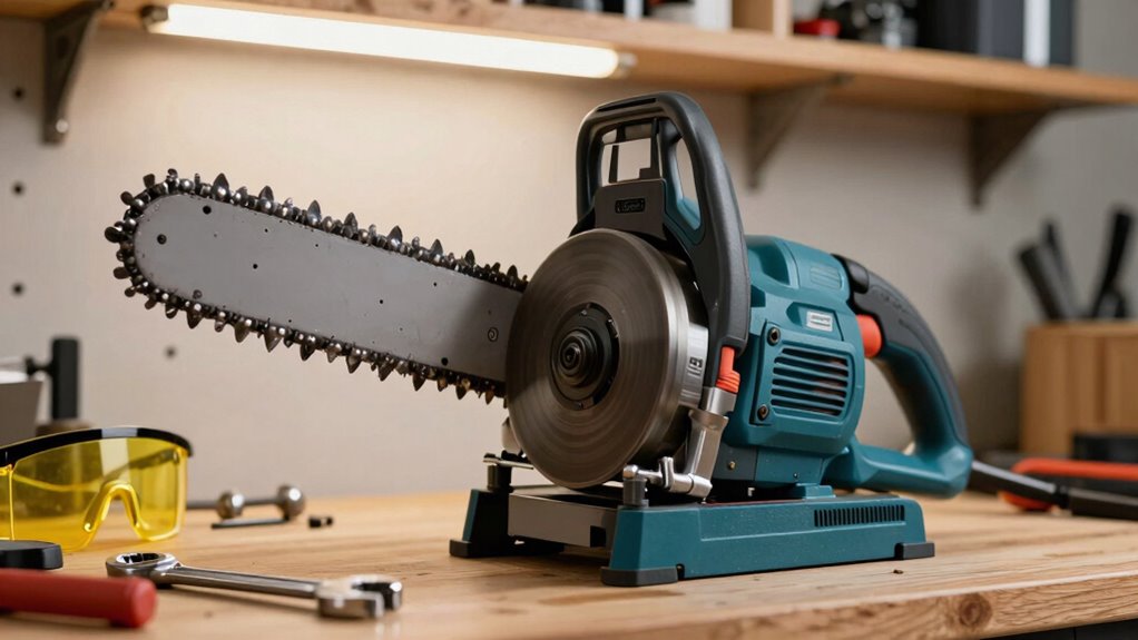 regular safe chainsaw maintenance