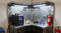 safe compact welding setup
