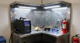 safe compact welding setup
