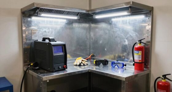 safe compact welding setup