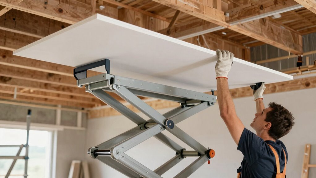 safe sturdy drywall lifting