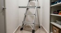 secure ladder storage tips