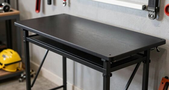space saving foldable table