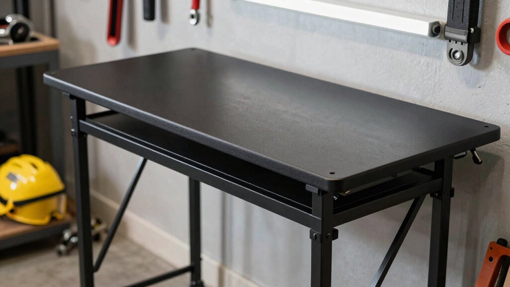 space saving foldable table