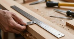 using combination square accurately