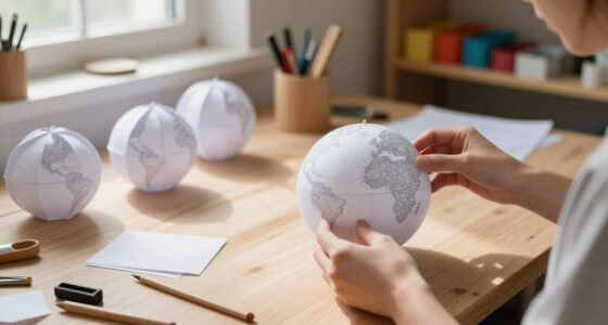 Folding Paper Globes