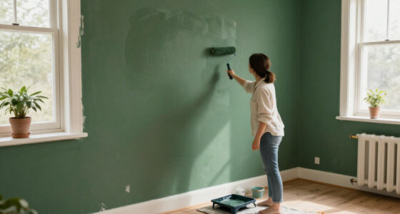 A Bright White Bedroom Is Now A Green Cocoon “Inspired By The Forest”