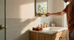 A Builder-Grade Bathroom Felt "Generic" Until An Elevated And Calming Redo