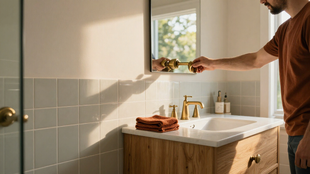 A Builder-Grade Bathroom Felt "Generic" Until An Elevated And Calming Redo