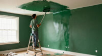 Are You Brave Enough To Paint A Gloss Ceiling? The 'Next Step' Of Color Drenching, Debated