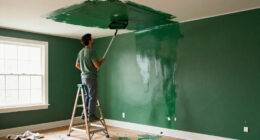 Are You Brave Enough To Paint A Gloss Ceiling? The 'Next Step' Of Color Drenching, Debated