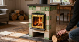 Forget Conventional Woodburners, These Centuries-Old Swedish Ceramic Stoves Aren't Just More Efficient, They Make A Better Design Centerpiece