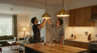 How I'm Taking Inspiration From Living Rooms For My Kitchen Lighting Upgrades This Autumn