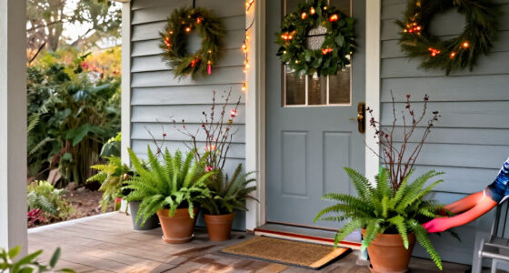 Not Wreaths Or Garland: There's A Dreamier Way To Decorate A Front Porch