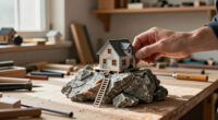 Precarious Dwellings Perch Atop Rocks In Simon Laveuve’s 1/35-Scale Miniatures