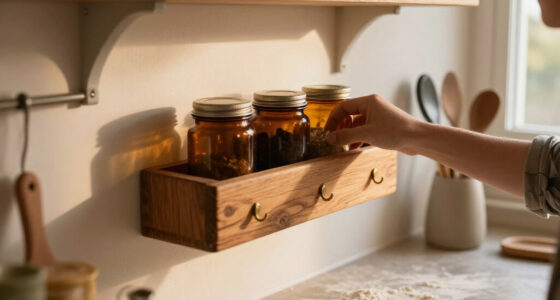 Repurpose A Casserole Holder Into A Spice Rack That Adds Vintage Charm