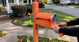 Use Dollar Tree Pool Noodles To Turn Your Mailbox Into A Seasonal Showstopper